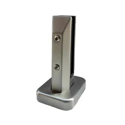 Hrdlo bezrámovej sklenenej zábradlia